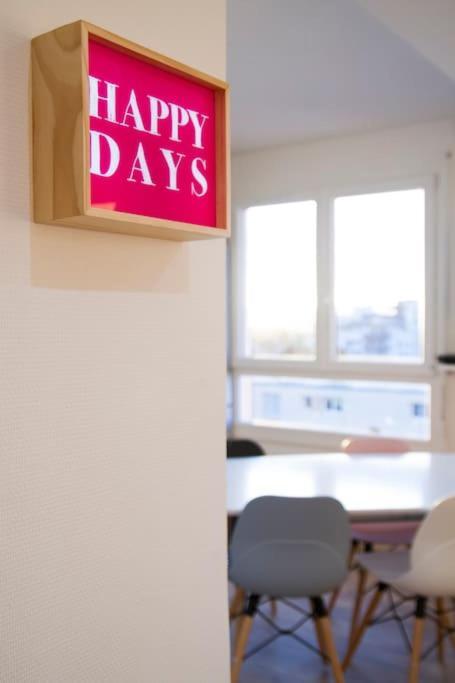 Appartement Le Happy Days -Grand T4 Convivial à Dijon Extérieur photo