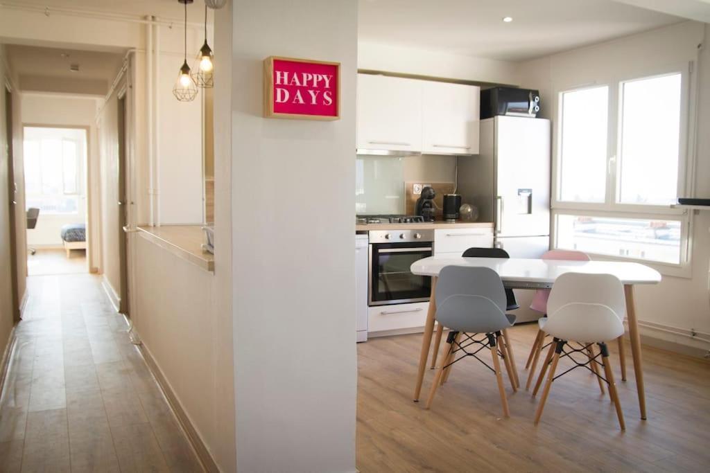 Appartement Le Happy Days -Grand T4 Convivial à Dijon Extérieur photo